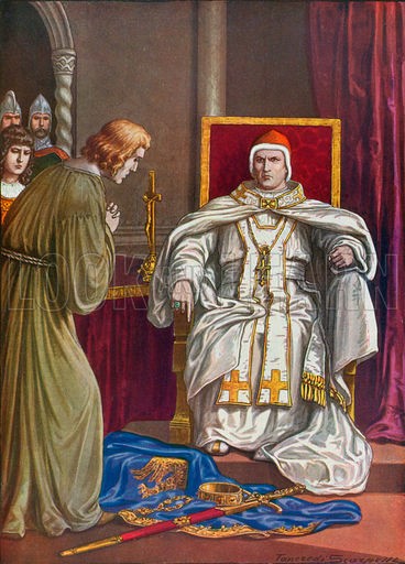 Pope gregory vii and king henry iv